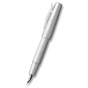 Töltőtoll e-motion Pure Silver hegyű M, Faber Castell 148670